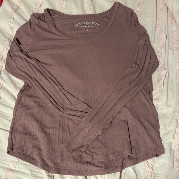 Aeropostale Ribbed Long Sleeve - Picture 1 of 3